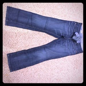 Gap real straight jeans size 16