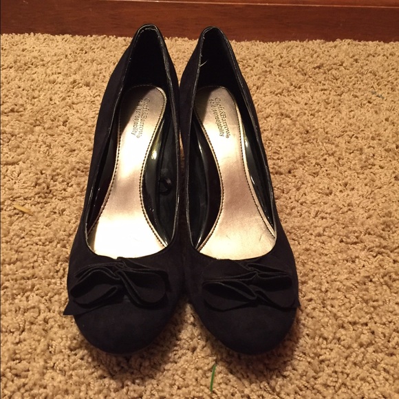 Black heels