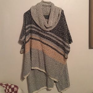 Oversized Turtle Neck Sweater