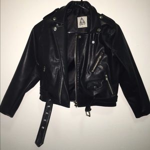 Unif Staple Moto Leather Jacket