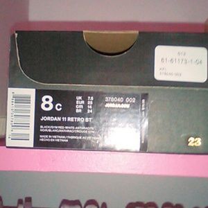 Jordan retro 11s trade need size 9 or sell same $$