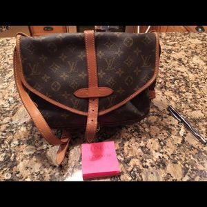 SOLD! Authentic Louis Vuitton Saumur 30