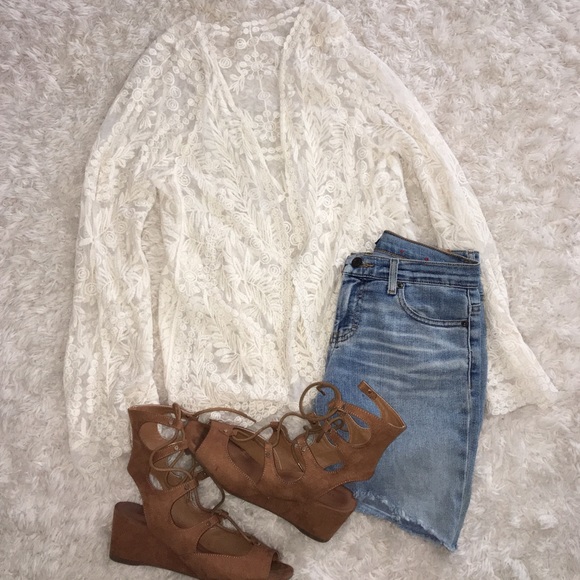 Lace cardigan