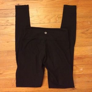 LULULEMON BLACK WONDER UNDERS
