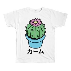 INU INU Calm cactus 🌵 t-shirt kawaii
