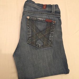 7 for all mankind capri pants