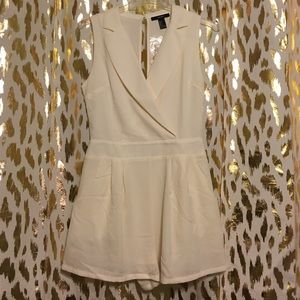 Sweet cream romper from Forever 21