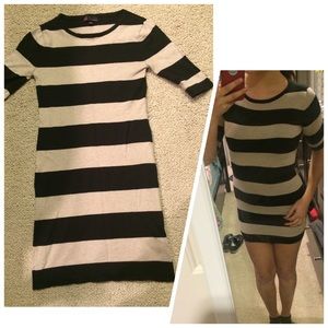 Short striped dress size XS