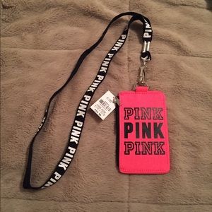 **New PINK wallet & lanyard