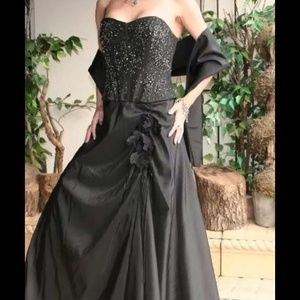 Joli Prom Black Beaded Corset