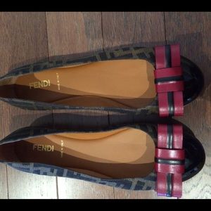 Brand new FENDI flats