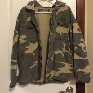 Camo Military Jacket