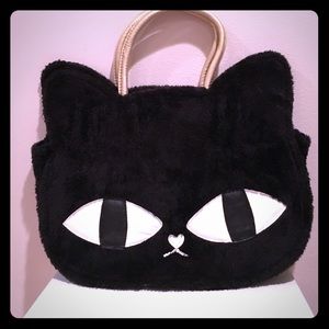 Kawaii creepy cute Cat tote!!