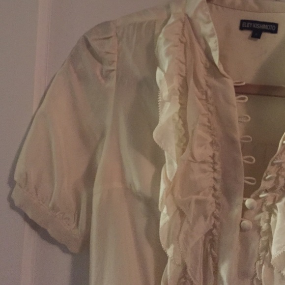 Eley Kishimoto silk blouse - Picture 3 of 4