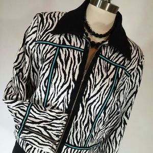 Animal Print Jacket