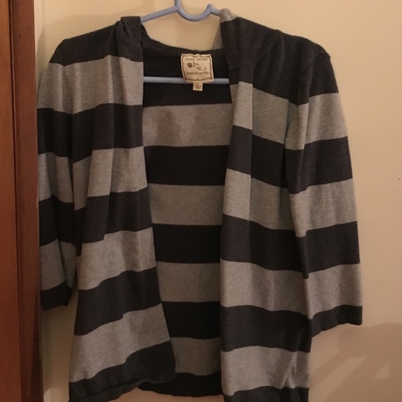 Striped Cardigan