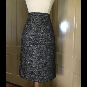 Women's Wool Skirt Pencil Cut size 4 J. Crew
