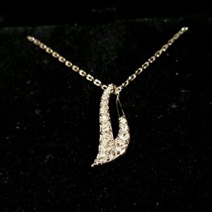 Swarovski Teardrop Pendant Necklace