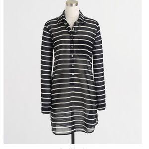 Jcrew Factory Striped Tunic
