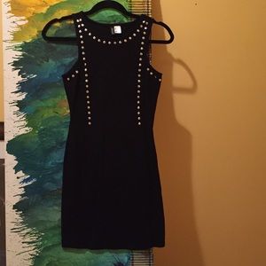 💃🏻Black sexy dress with silver details