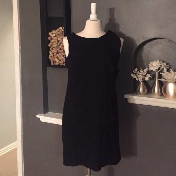 JCrew Sleeveless Ruffle Dress