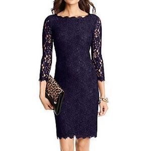 DVF Zarita Long (Midnight)