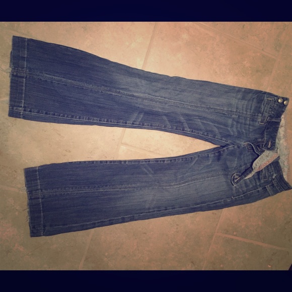 Miss me trouser w/small wear