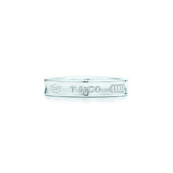💍1837 Tiffany Sterling Silver Band