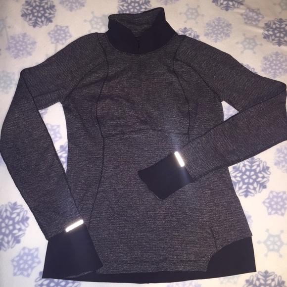 LuLuLemon grey/black athletic jacket