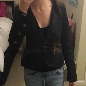 RARE Small Diesel Black Moto Madness Jacket