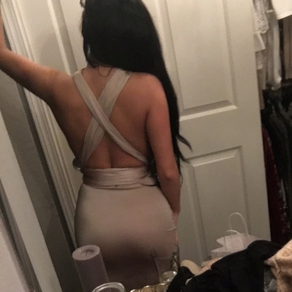 nude dress - Picture 4 of 4