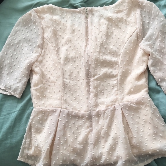 Pink peplum - Picture 2 of 3