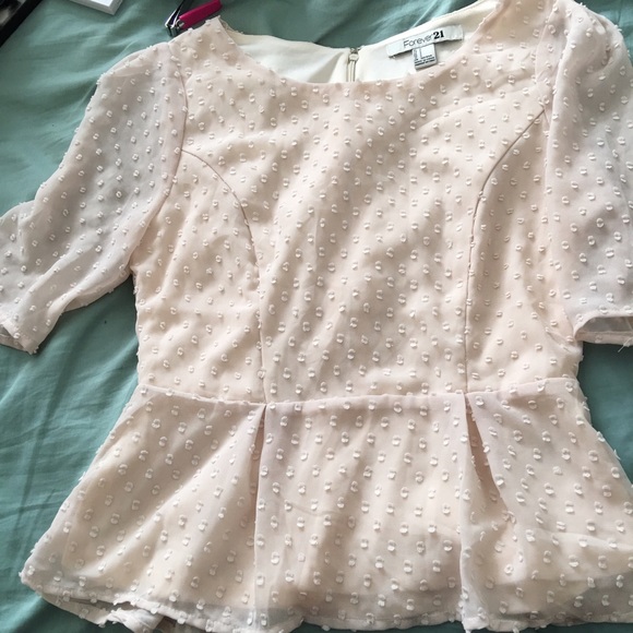 Pink peplum - Picture 3 of 3