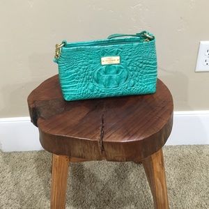 Teal Brahmin mini handbag