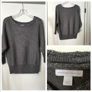 Sparkly Grey Sweater