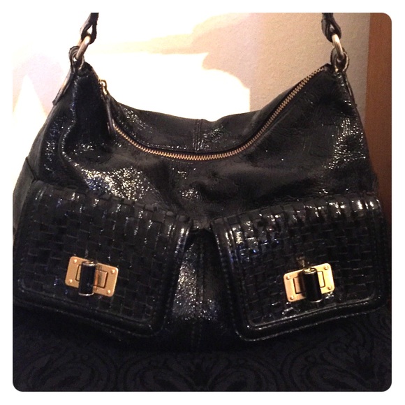 !!!!!!! SOLD!!!!Elliott Lucca patent leather purse