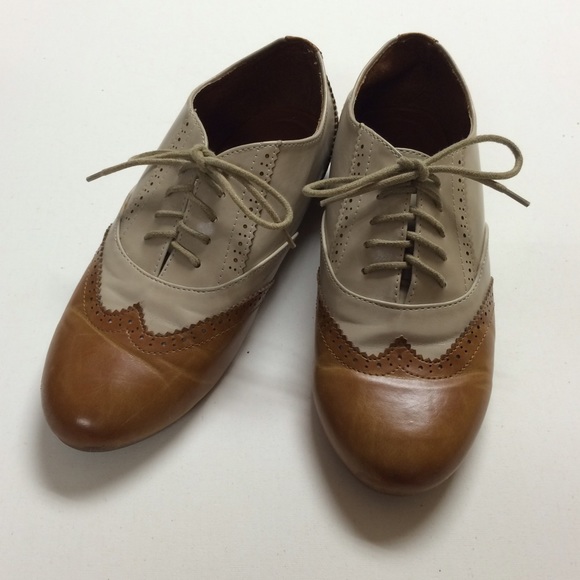 ❕Brown&Tan Oxford Shoes❕