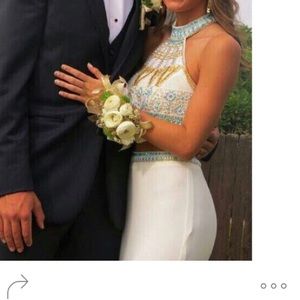 Never worn white prom dress