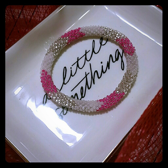 Fair Trade Handmade Roll On Seed Bead Bracelet