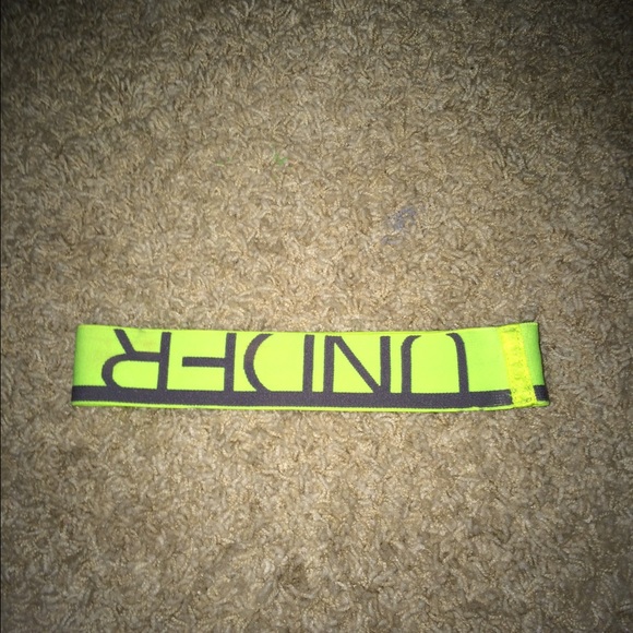 lime green under armor headband - Picture 1 of 1
