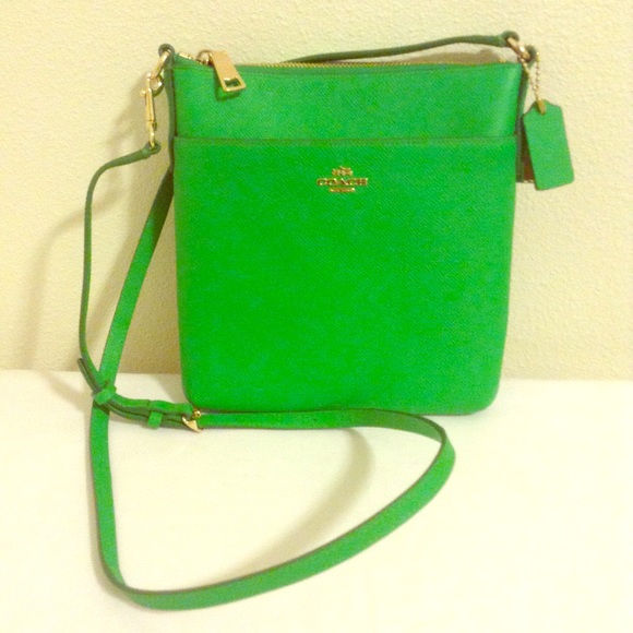 kelly green crossbody bag