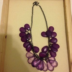 Purple shades necklace