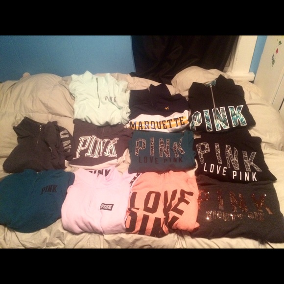 Pink sweater collection