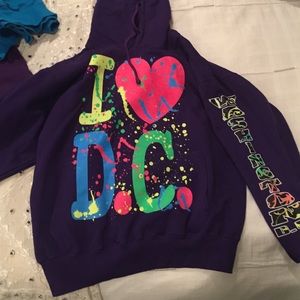 3 Washington DC sweatshirts