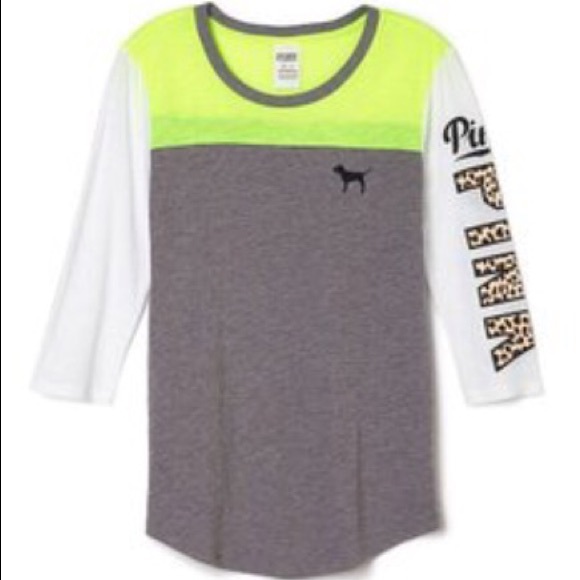 VS PINK med slouchy 3/4 length sleeve