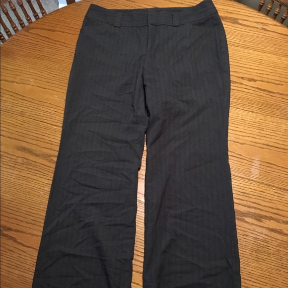 Grey dress pants from the Gap