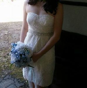 Beautiful short Wedding dress