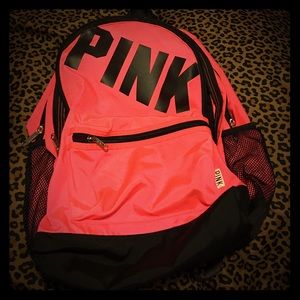 Pink Victoria Secret Book bag