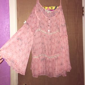 Off the should cut out shirt