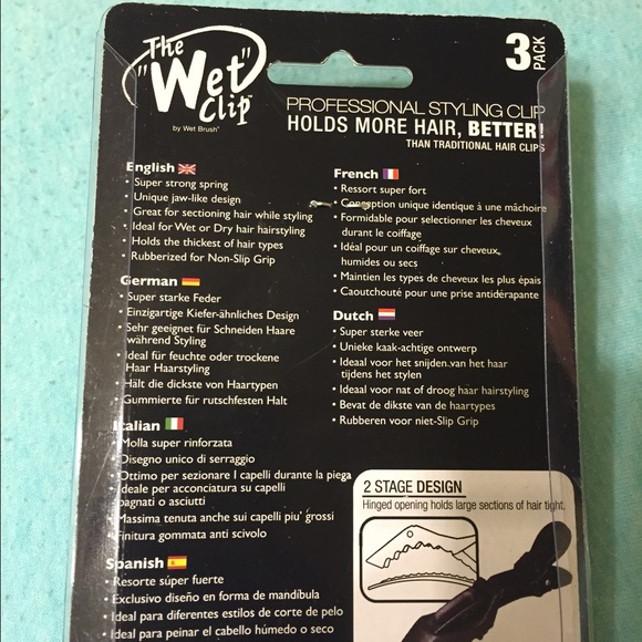 Hair styling clips - Picture 2 of 2